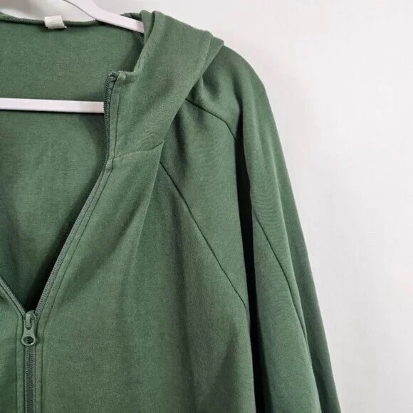 Zella Zip Up Hoodie In Forest Green - XL - Picture 4 of 6